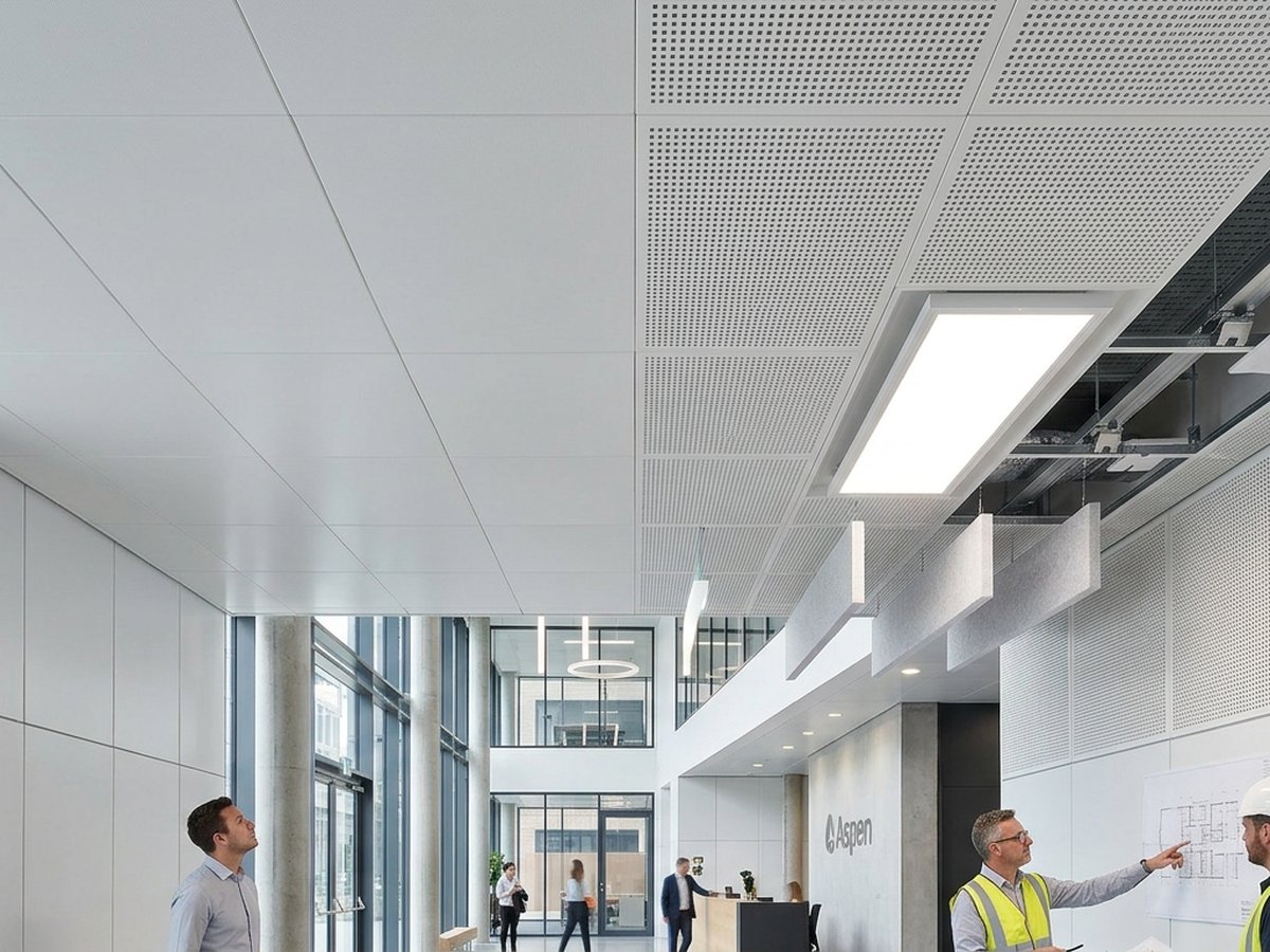 Clip In Panel Metal suspended ceiling — photo 2
